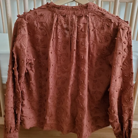 Anthropologie Kathryn Blouse Top - Picture 6 of 9